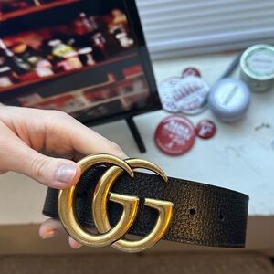 Gucci GG Marmot Belt Wide